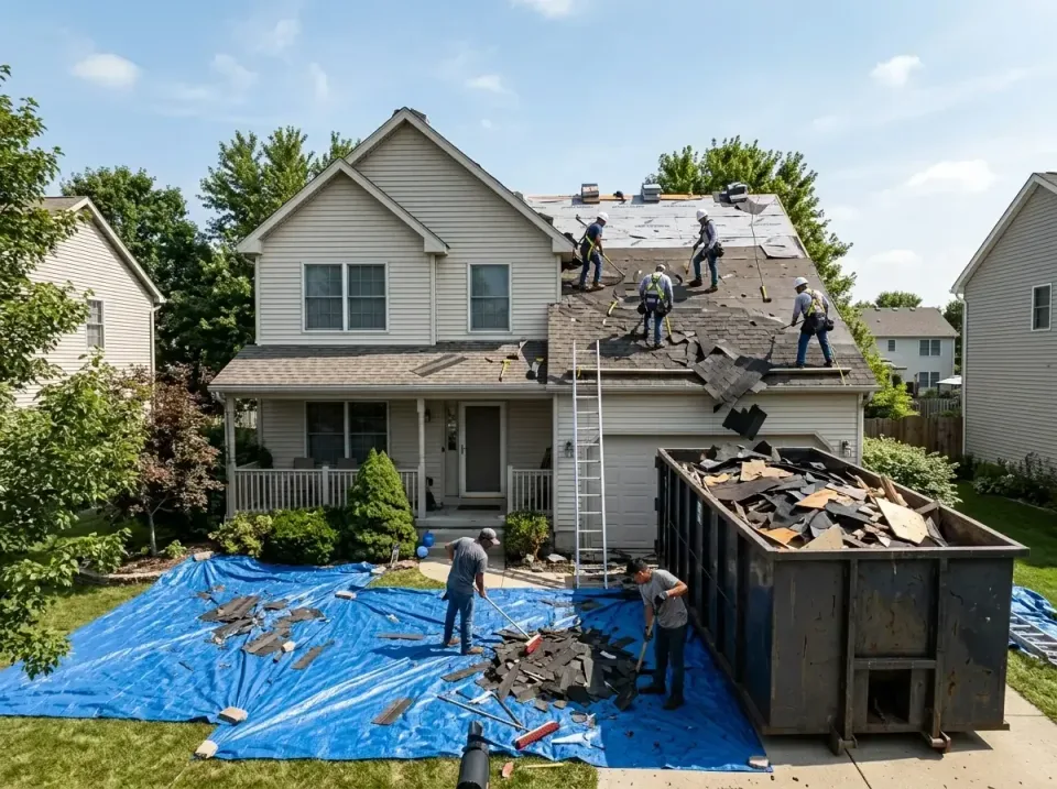 roof-replacement-debris-remova-004 — frequently asked questions, Cheapest Dumpster Rentals in Redland, AL